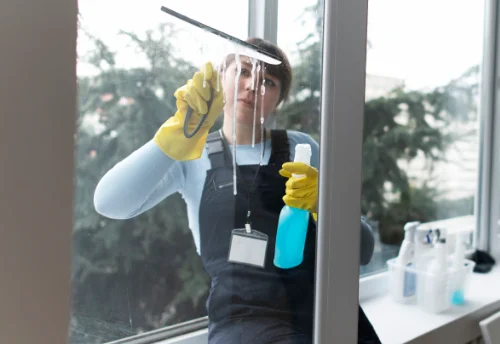Nettoyage de vitres intérieures et extérieures à Daoulas